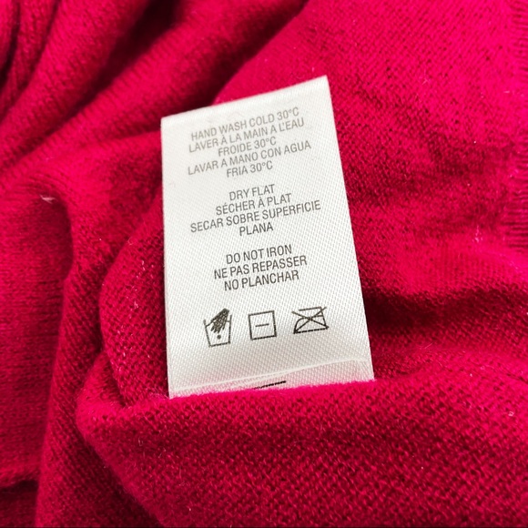 🆕{SUNDRY} Berry Cashmere Blend Crew Neck Sweater - Picture 11 of 16